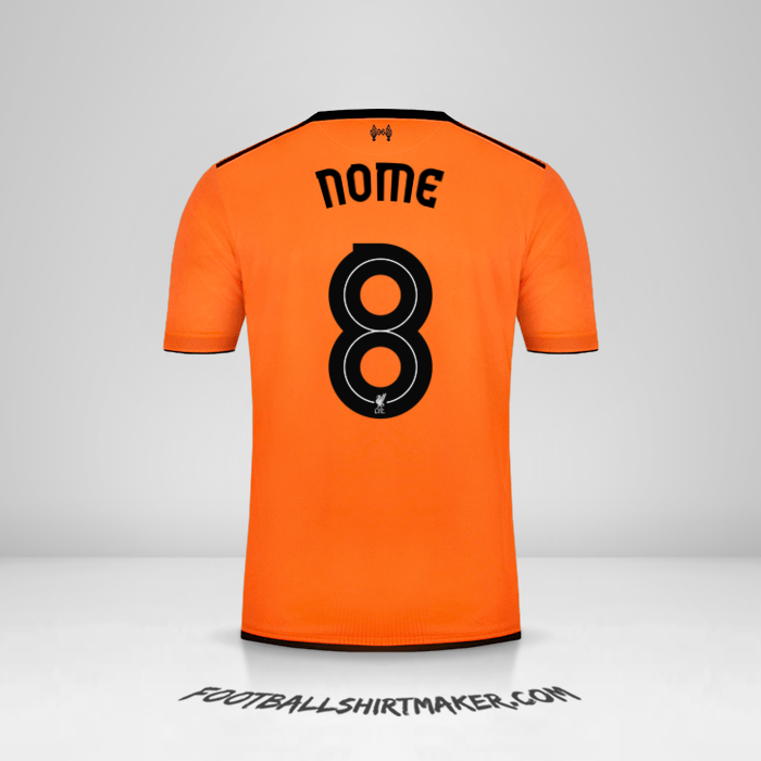 Maglia Liverpool FC Cup 2017/18 Terza -  nome - 8