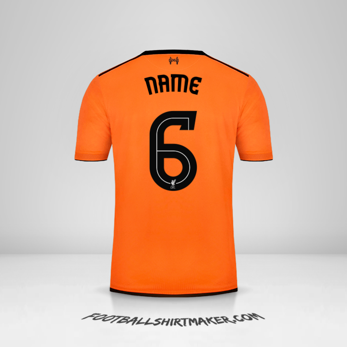 Jersey Liverpool FC Cup 2017/18 Third -  name - 6