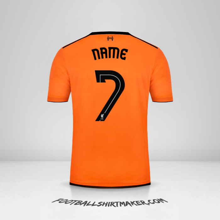 Jersey Liverpool FC Cup 2017/18 Third -  name - 7