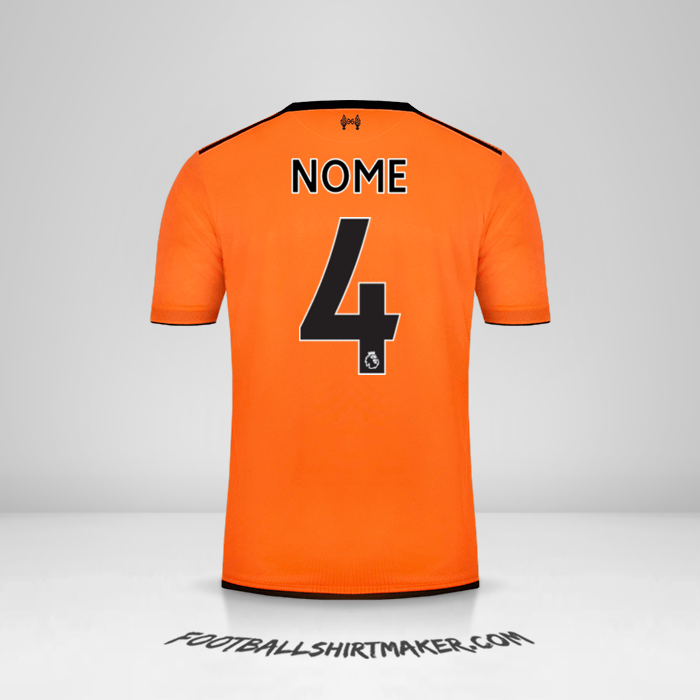 Maglia Liverpool FC 2017/18 Terza -  nome - 4