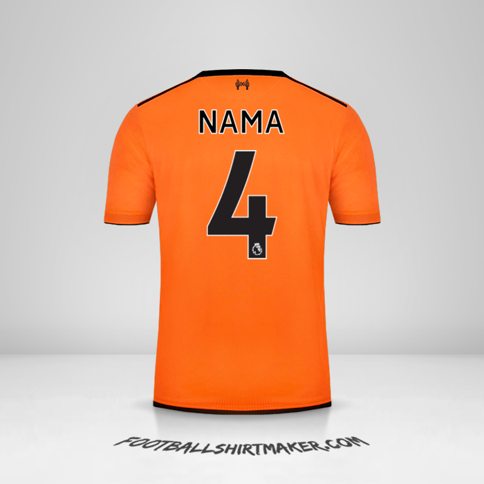 Jersey Liverpool FC 2017/18 Ketiga -  nama - 4