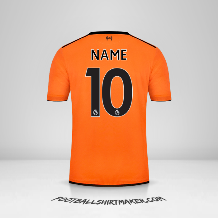Jersey Liverpool FC 2017/18 Third -  name - 10