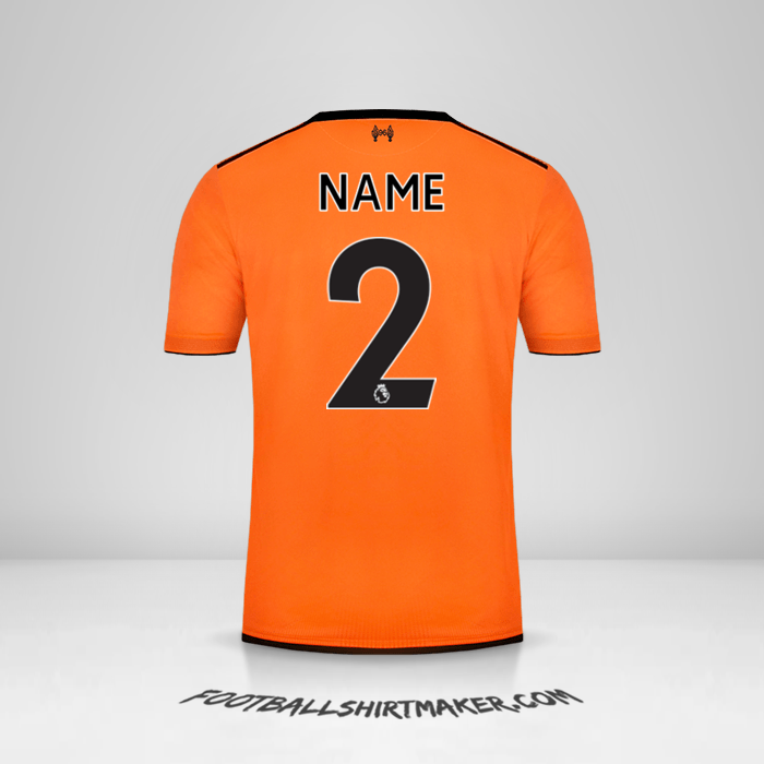 Shirt Liverpool FC 2017/18 Third -  name - 2