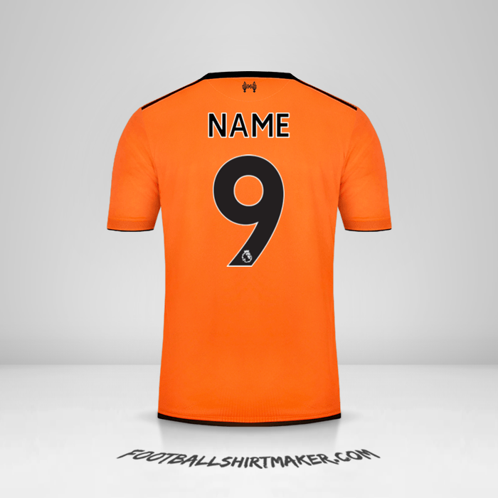 Shirt Liverpool FC 2017/18 Third -  name - 9