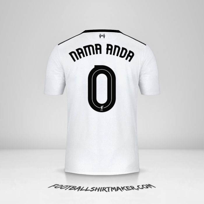 Jersey Liverpool FC Cup 2017/18 II -  nama anda - 0