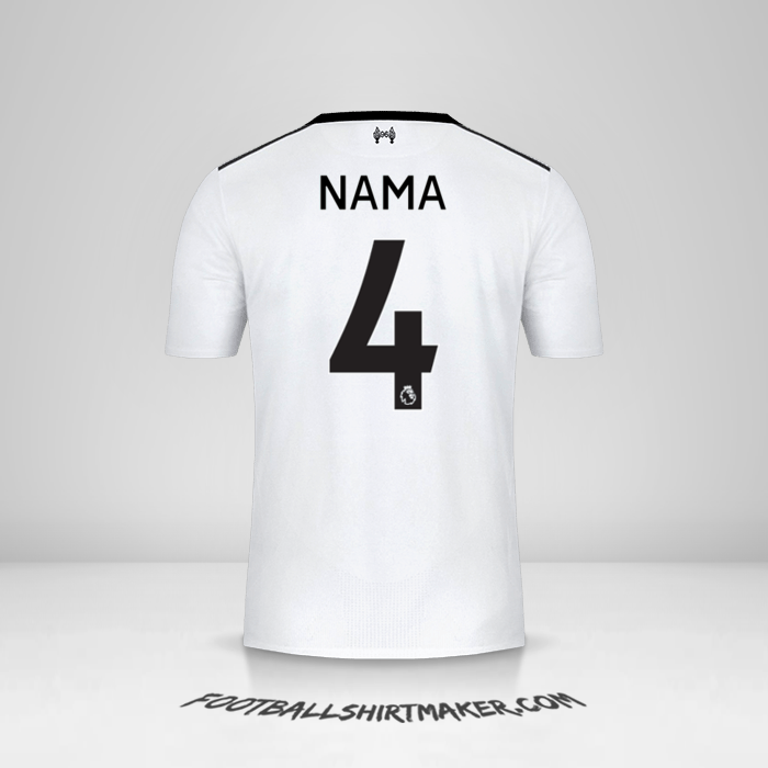 Jersey Liverpool FC 2017/18 Alternatif -  nama - 4
