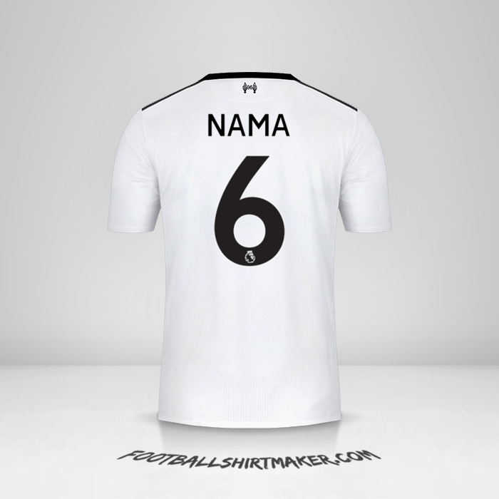 Jersey Liverpool FC 2017/18 Alternatif -  nama - 6