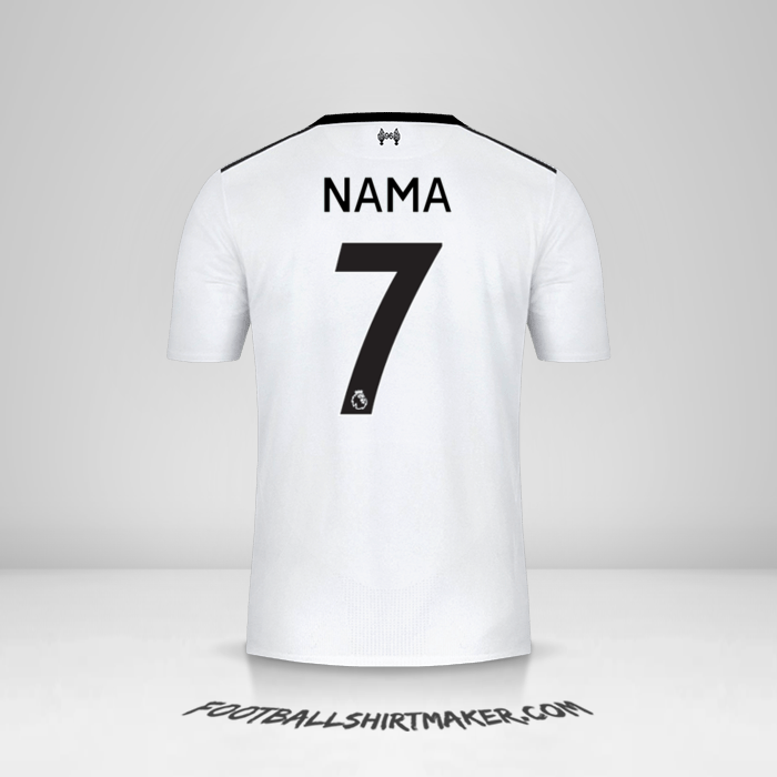 Jersey Liverpool FC 2017/18 Alternatif -  nama - 7