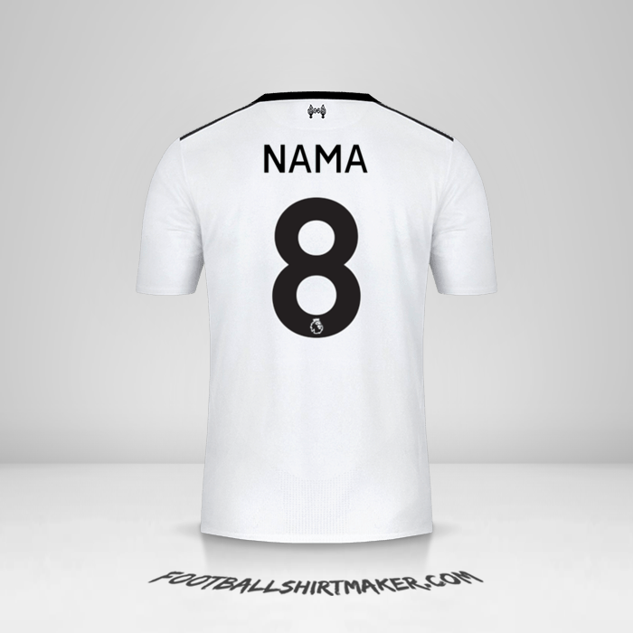 Jersey Liverpool FC 2017/18 Alternatif -  nama - 8