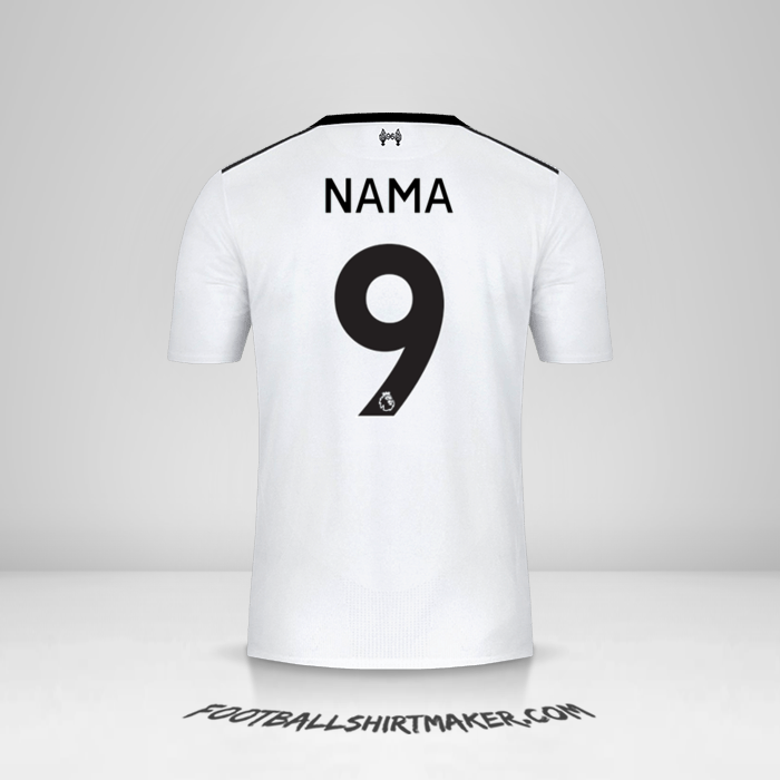 Jersey Liverpool FC 2017/18 Alternatif -  nama - 9