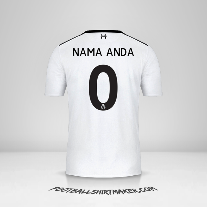 Jersey Liverpool FC 2017/18 II -  nama anda - 0