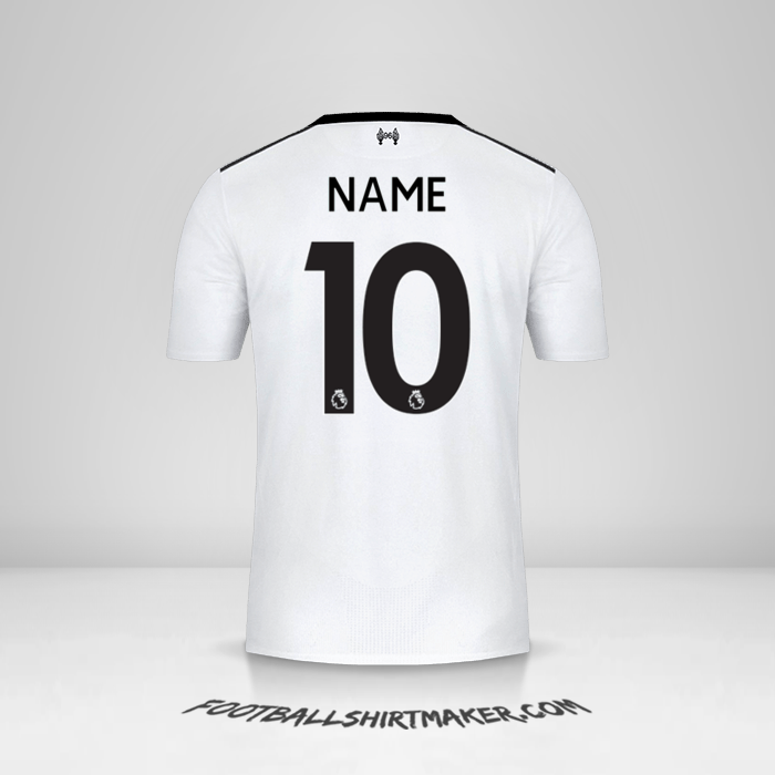 Trikot Liverpool FC 2017/18 Auswärts -  name - 10