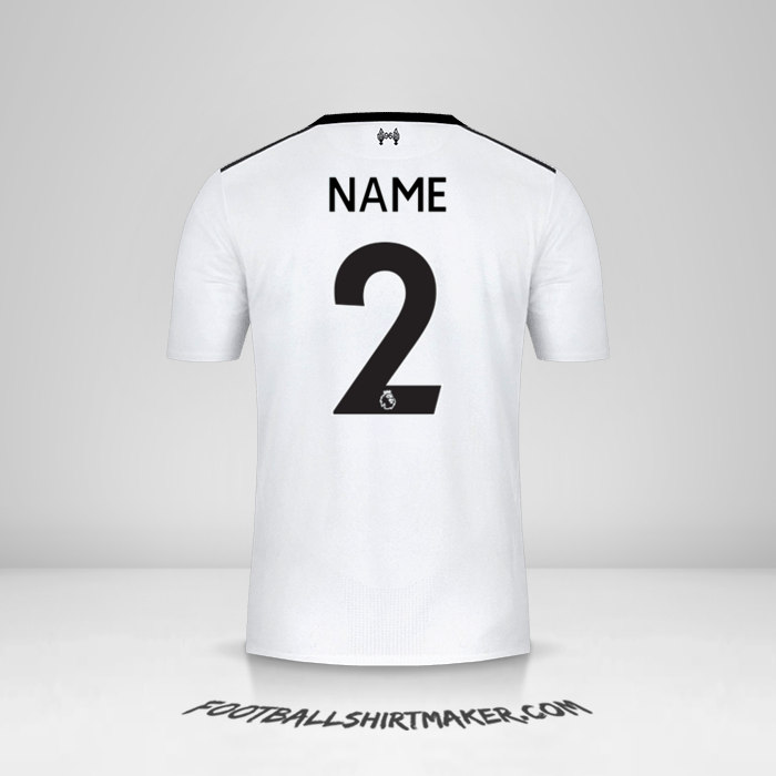 Jersey Liverpool FC 2017/18 Away -  name - 2