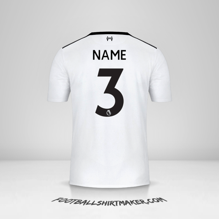 Jersey Liverpool FC 2017/18 Away -  name - 3