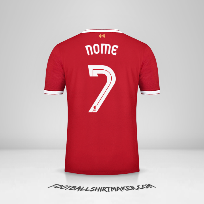 Maglia Liverpool FC Cup 2017/18 -  nome - 7