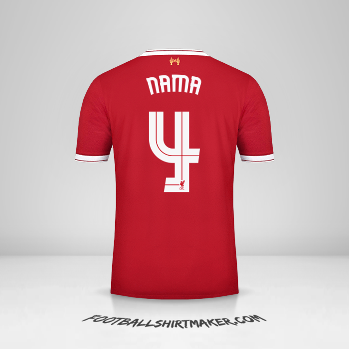 Jersey Liverpool FC Cup 2017/18 -  nama - 4
