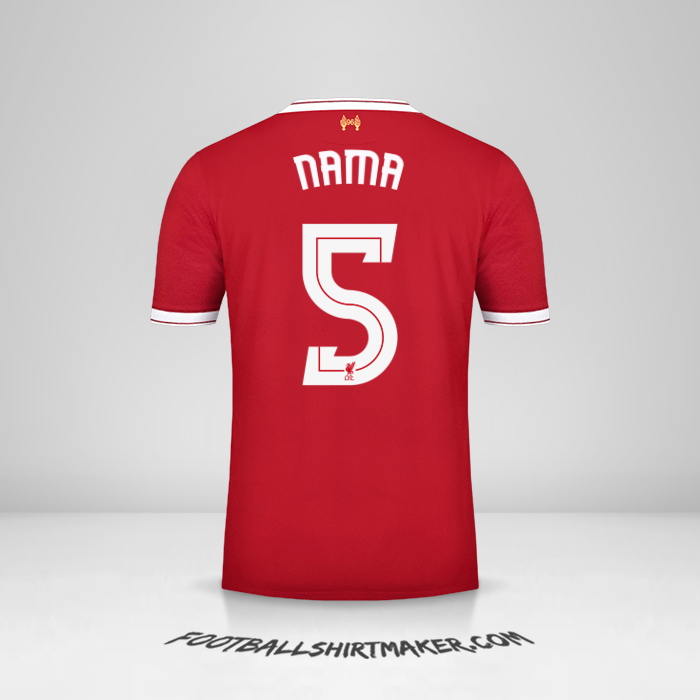 Jersey Liverpool FC Cup 2017/18 -  nama - 5