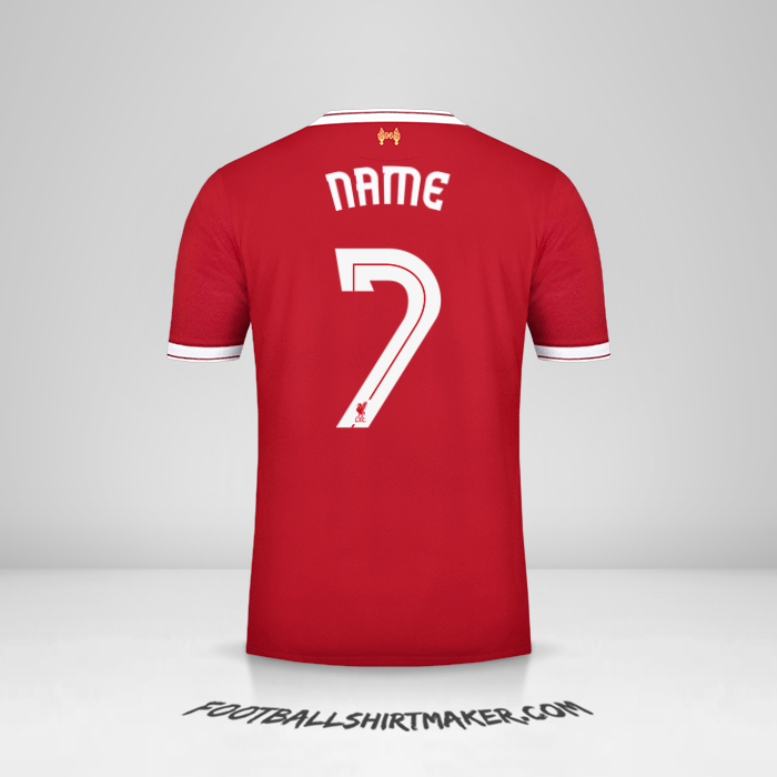 Jersey Liverpool FC Cup 2017/18 -  name - 7