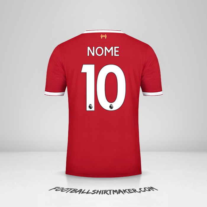 Maglia Liverpool FC 2017/18 -  nome - 10