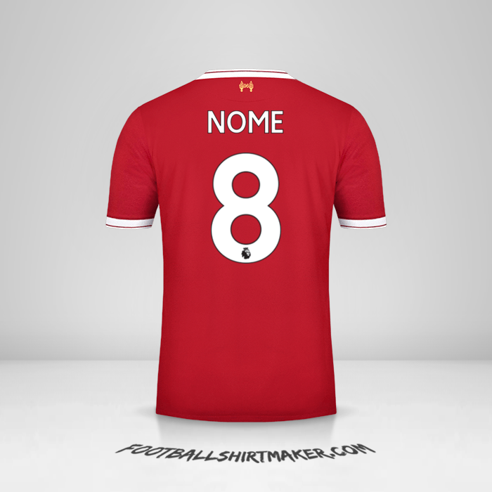 Maglia Liverpool FC 2017/18 -  nome - 8