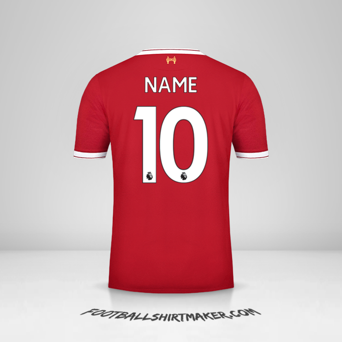 Trikot Liverpool FC 2017/18 -  name - 10