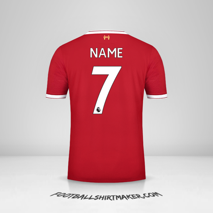 Trikot Liverpool FC 2017/18 -  name - 7