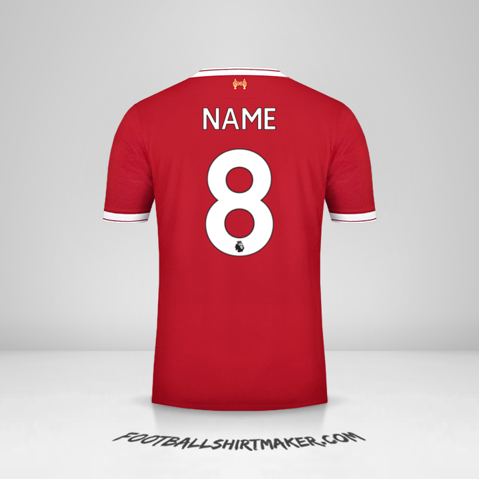 Trikot Liverpool FC 2017/18 -  name - 8