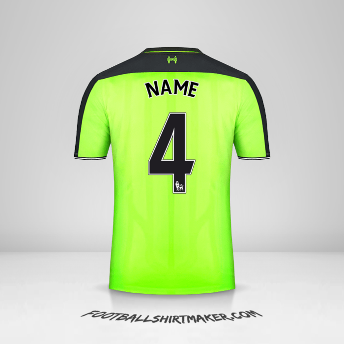 Jersey Liverpool FC 2016/17 Third -  name - 4