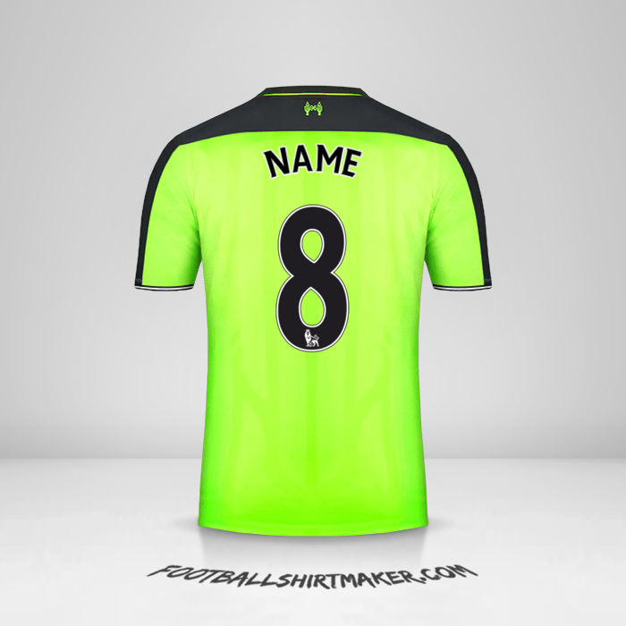 Jersey Liverpool FC 2016/17 Third -  name - 8