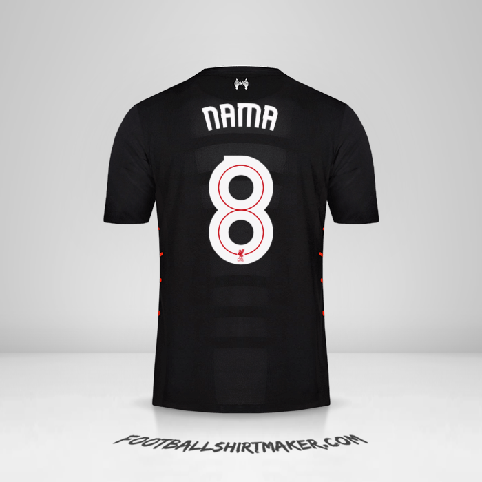 Jersey Liverpool FC Cup 2016/17 Alternatif -  nama - 8