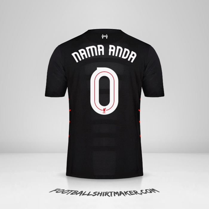 Jersey Liverpool FC Cup 2016/17 II -  nama anda - 0