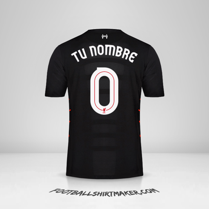 Jersey Liverpool FC Cup 2016/17 II -  tu nombre - 0