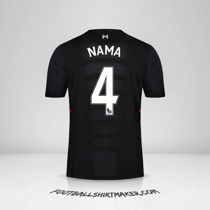 Jersey Liverpool FC 2016/17 Alternatif -  nama - 4