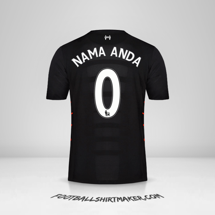 Jersey Liverpool FC 2016/17 II -  nama anda - 0