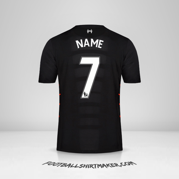 Trikot Liverpool FC 2016/17 Auswärts -  name - 7