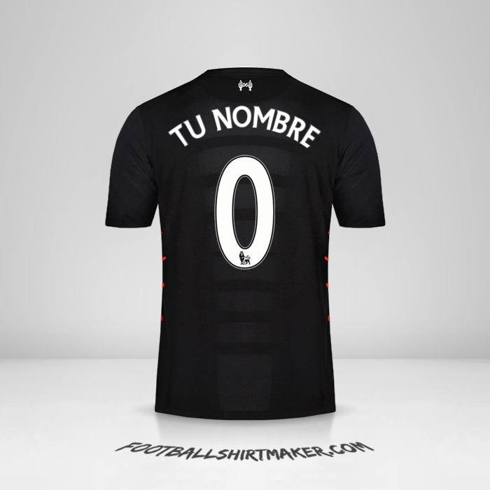 Jersey Liverpool FC 2016/17 II -  tu nombre - 0