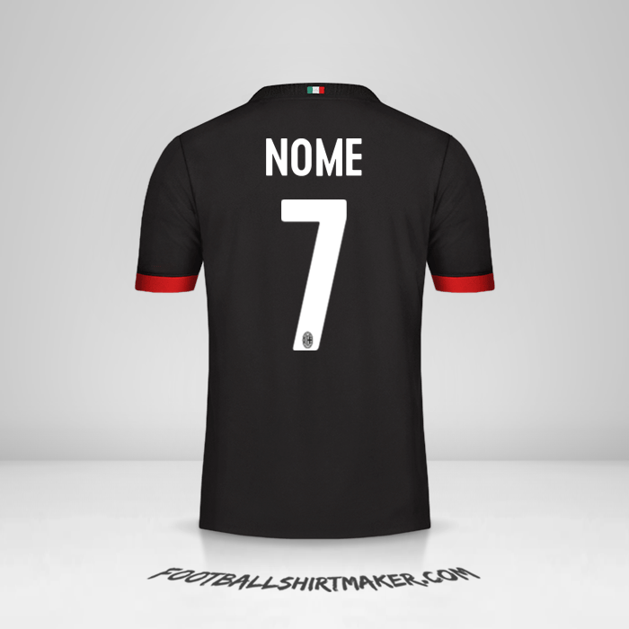 Maglia AC Milan 2017/18 Terza -  nome - 7