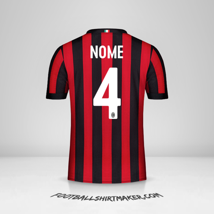 Maglia AC Milan 2017/18 -  nome - 4