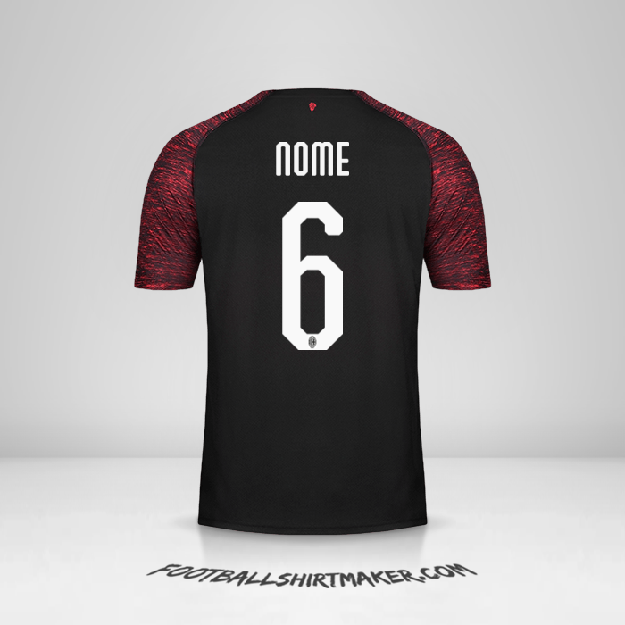 Maglia AC Milan 2018/19 Terza -  nome - 6