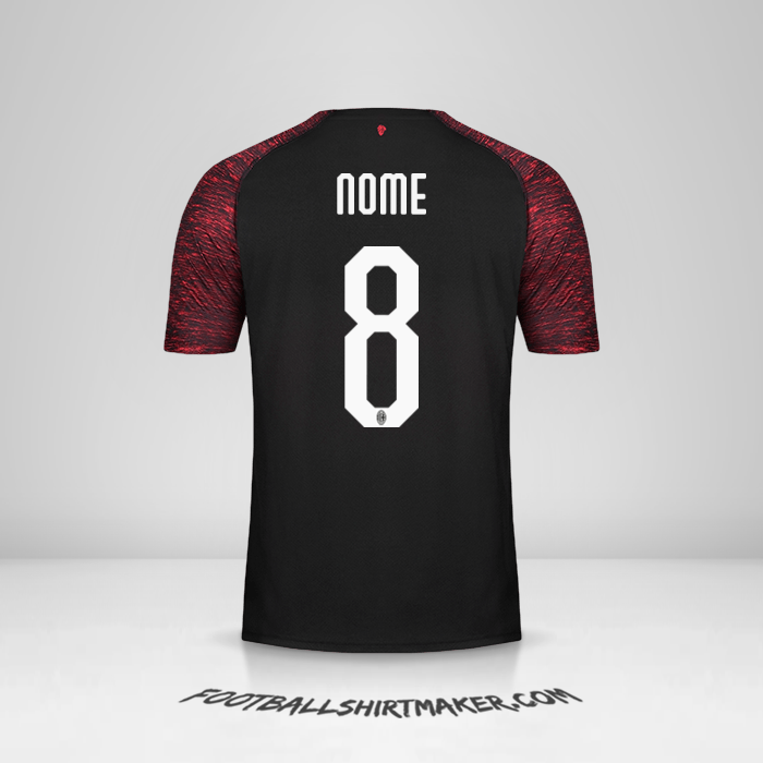 Maglia AC Milan 2018/19 Terza -  nome - 8