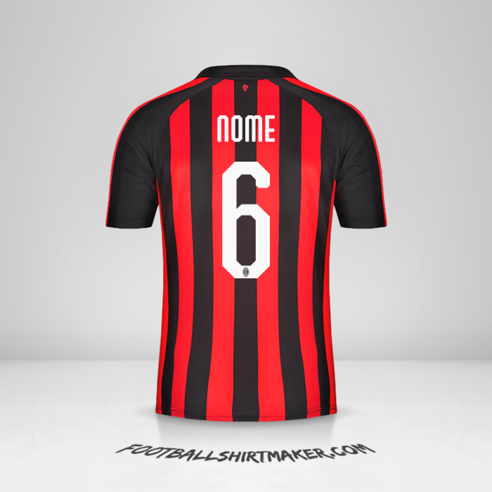 Maglia AC Milan 2018/19 -  nome - 6