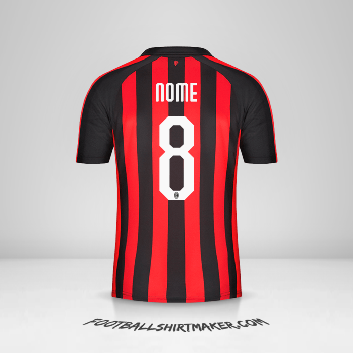 Maglia AC Milan 2018/19 -  nome - 8