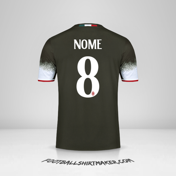 Maglia AC Milan 2016/17 Terza -  nome - 8