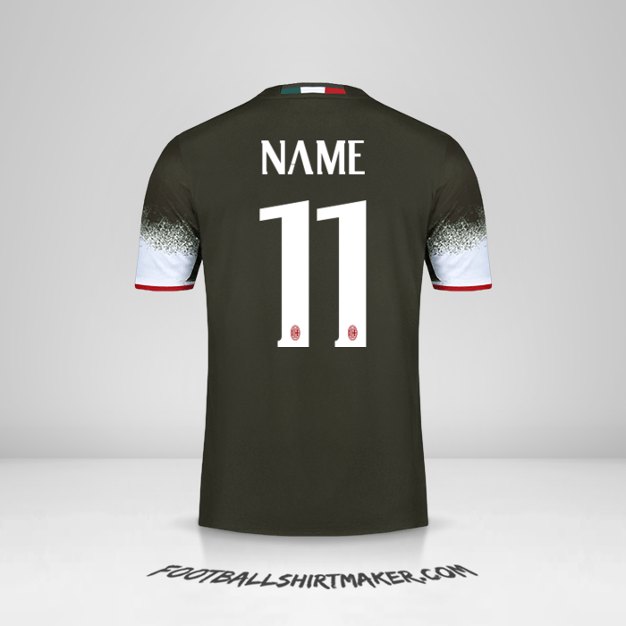 Shirt AC Milan 2016/17 Third -  name - 11