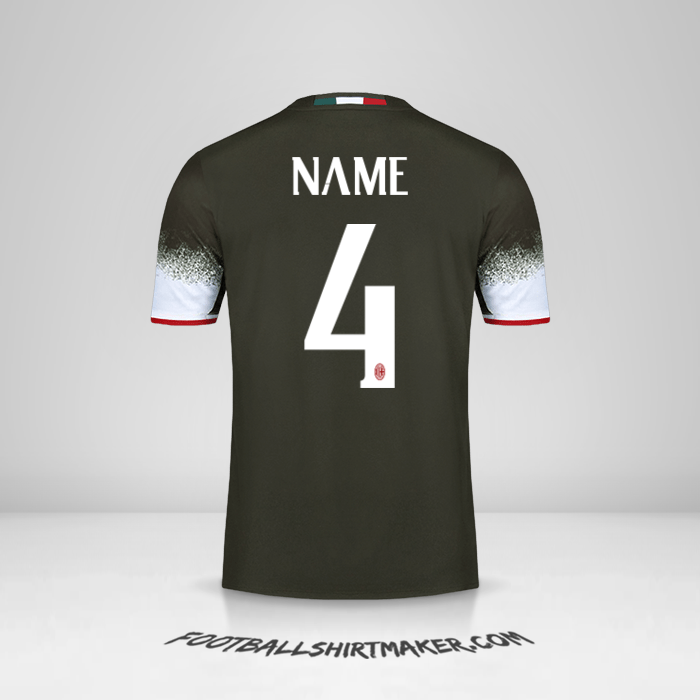 Shirt AC Milan 2016/17 Third -  name - 4