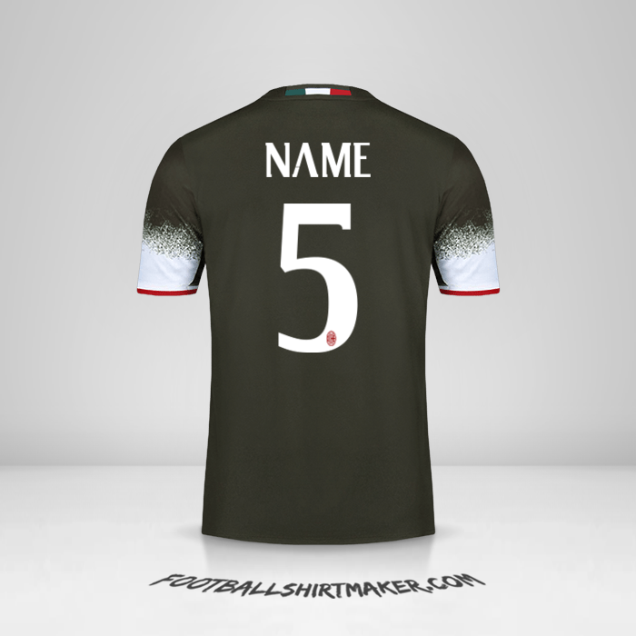 Shirt AC Milan 2016/17 Third -  name - 5