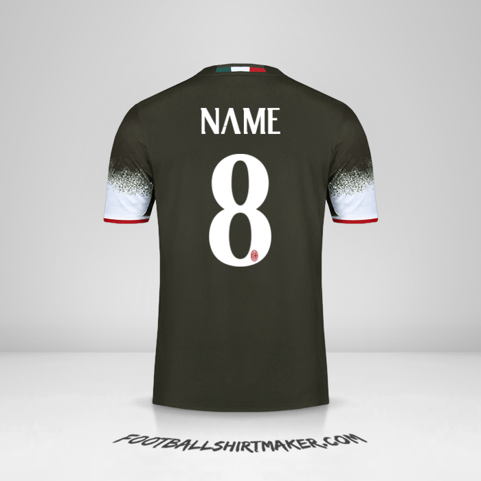 Shirt AC Milan 2016/17 Third -  name - 8