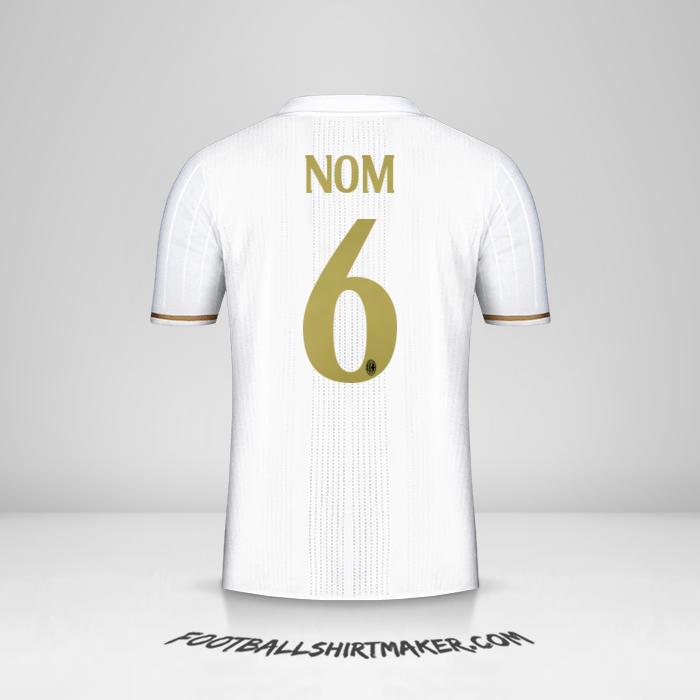 Maillot AC Milan 2016/17 Extérieur -  nom - 6