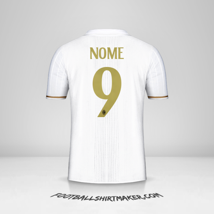 Maglia AC Milan 2016/17 Seconda -  nome - 9