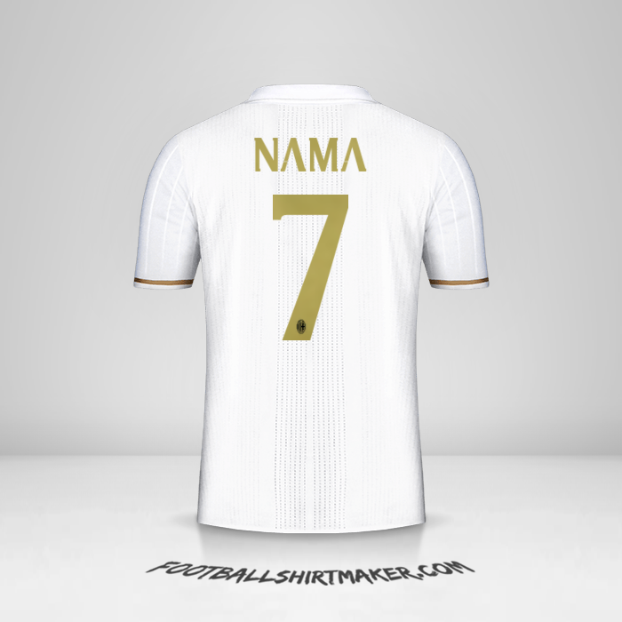 Jersey AC Milan 2016/17 Alternatif -  nama - 7